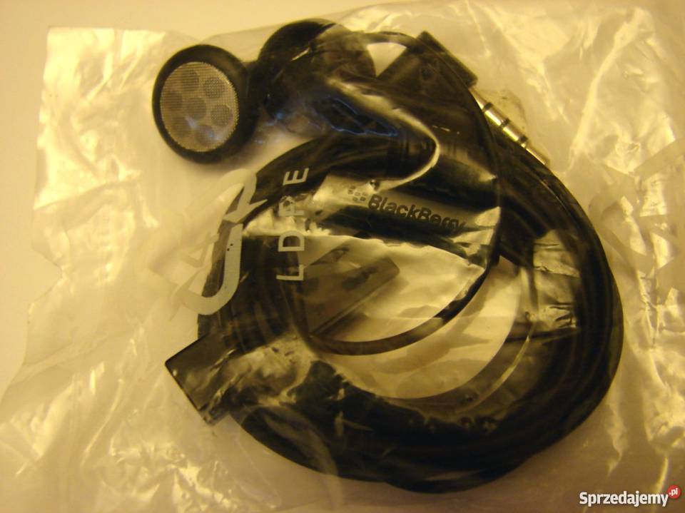 Słuchawki BlackBerry z pilotem Kraków