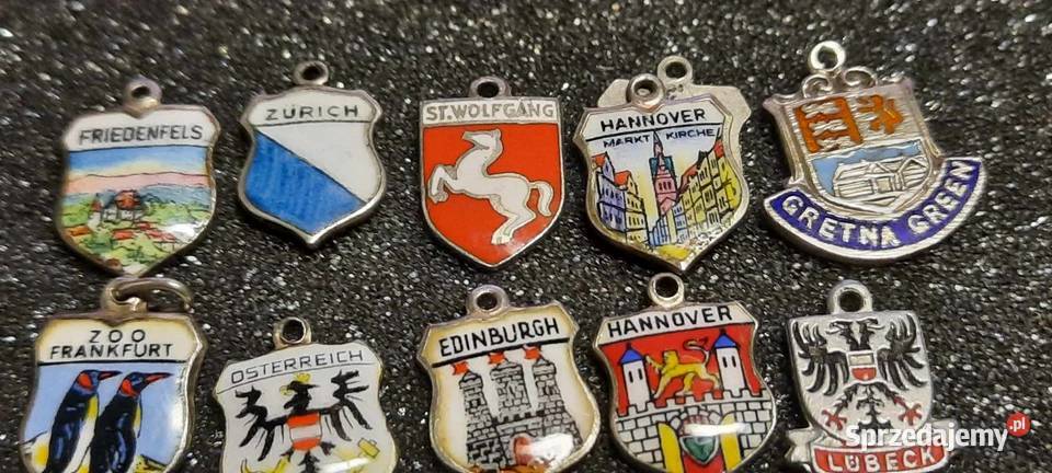 NIEMCY LANDY SREBRNE HERBY zestaw 30 K70 sprzedam