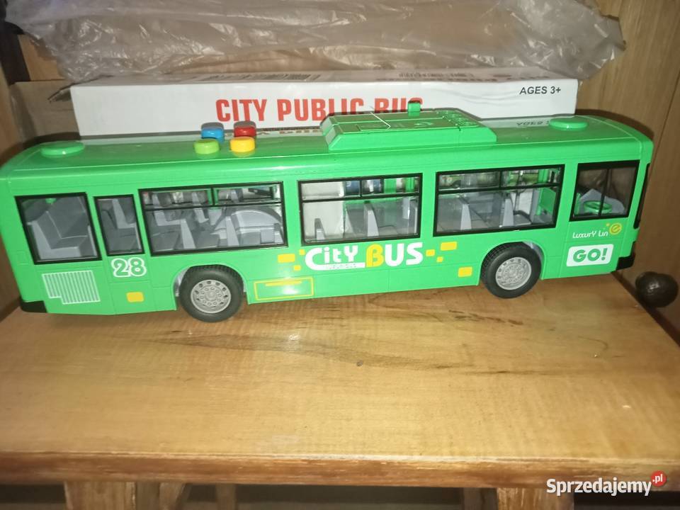 zabawka model autobusu miejskiego Samochody i pojazdy Nowy Tomyśl