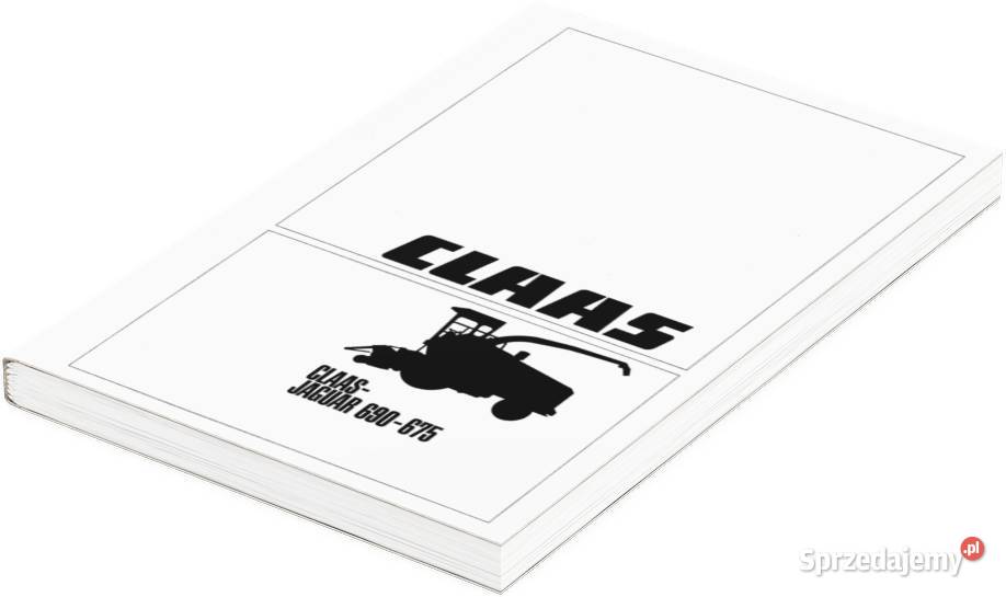 Claas Jaguar Instrukcja obsługi katalog części Szamotuły