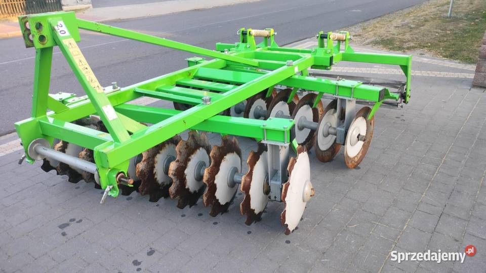 Talerzówka Bomet 2 metry 2x9 talerzy z wałkiem Łuków