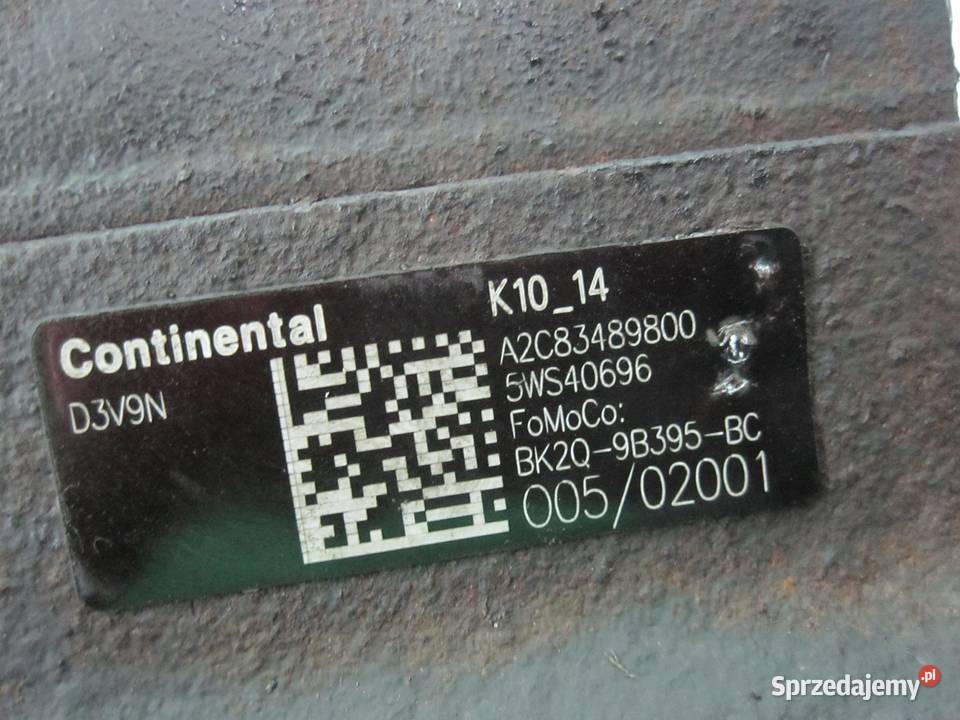 TRANSIT CUSTOM 22 TDCI EURO5 DRFF 100 16r pompa świętokrzyskie