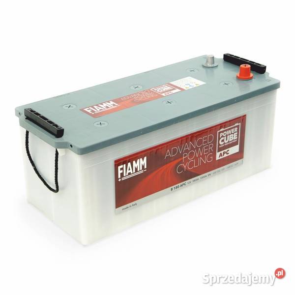Akumulator Fiamm APC 12V 180Ah 1000A L 7904569 ciężarowe Jelcz-Laskowice