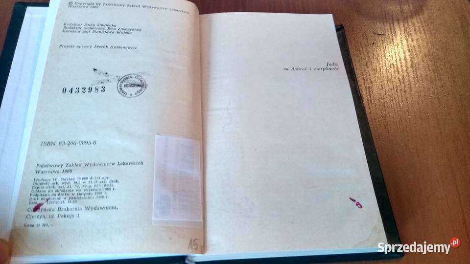 Psychopatologia nerwic Antoni Kępiński TWARDA twarda Książki naukowe i popularnonaukowe Gdańsk