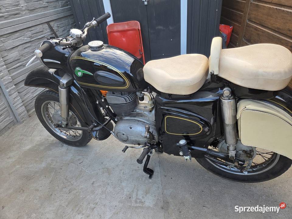 Mz Es 250 Jaskółka zerówka z 1958 roku łańcuch Nowa Sól