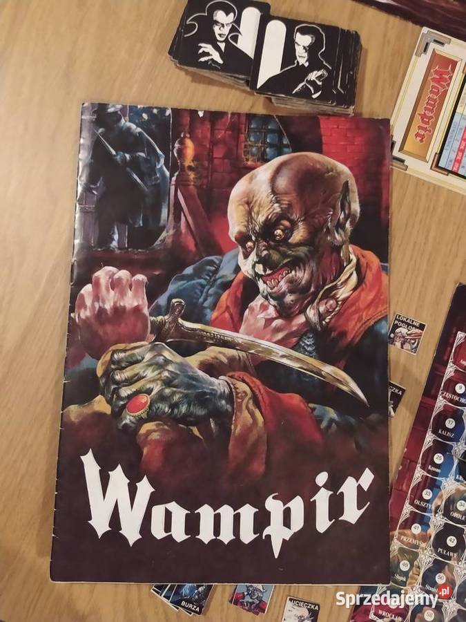 Wampir gra planszowa firmy Sfera Wrocław