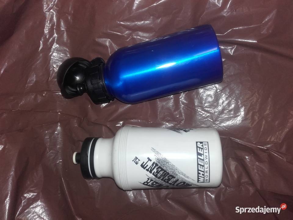 Bidony na rower plastikowy i aluminiowy Będzin