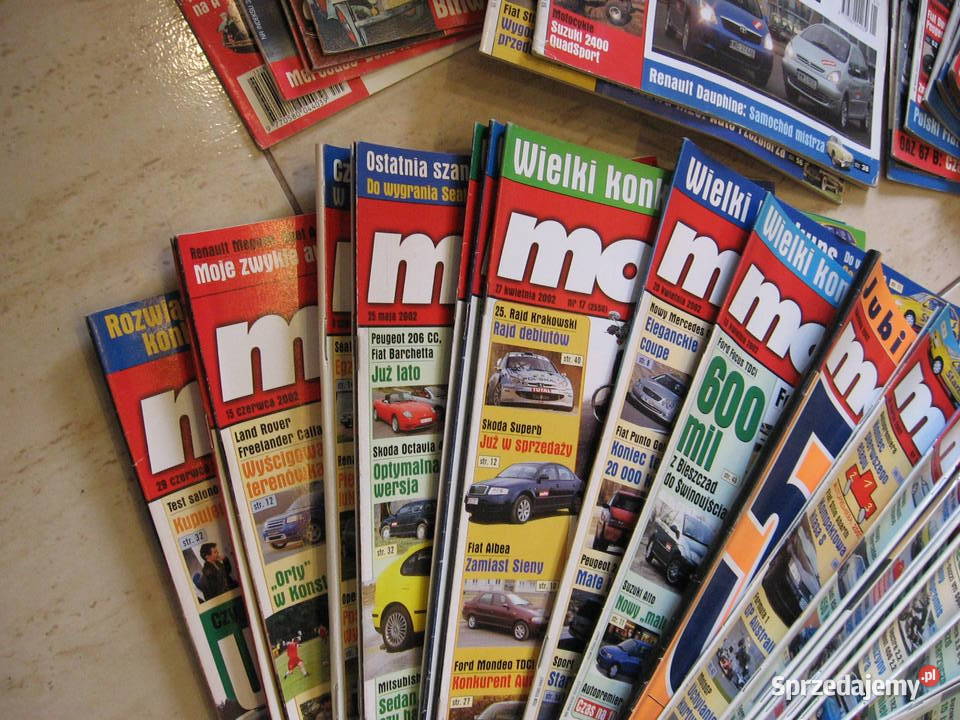 Motor stare czasopisma gazeta tygognik podkarpackie Przemyśl