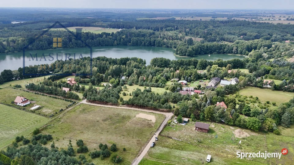 działka letniskowa jeziorem Sprzedaż Osetno sprzedam