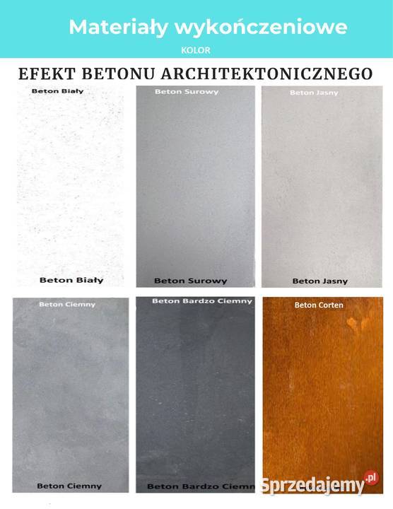 Donica na taras balkon lekki beton Kraków