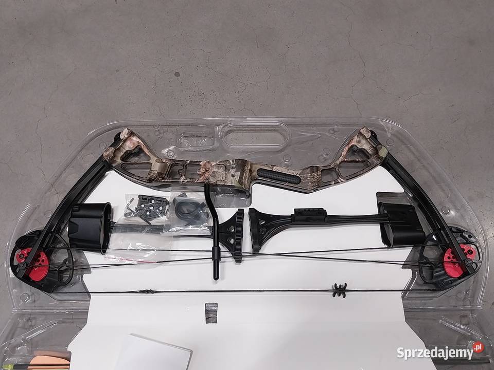 Łuk bloczkowy Poe Lang Rex Quad 2065 kamuflaż Sporty strzeleckie i myślistwo Czeladź