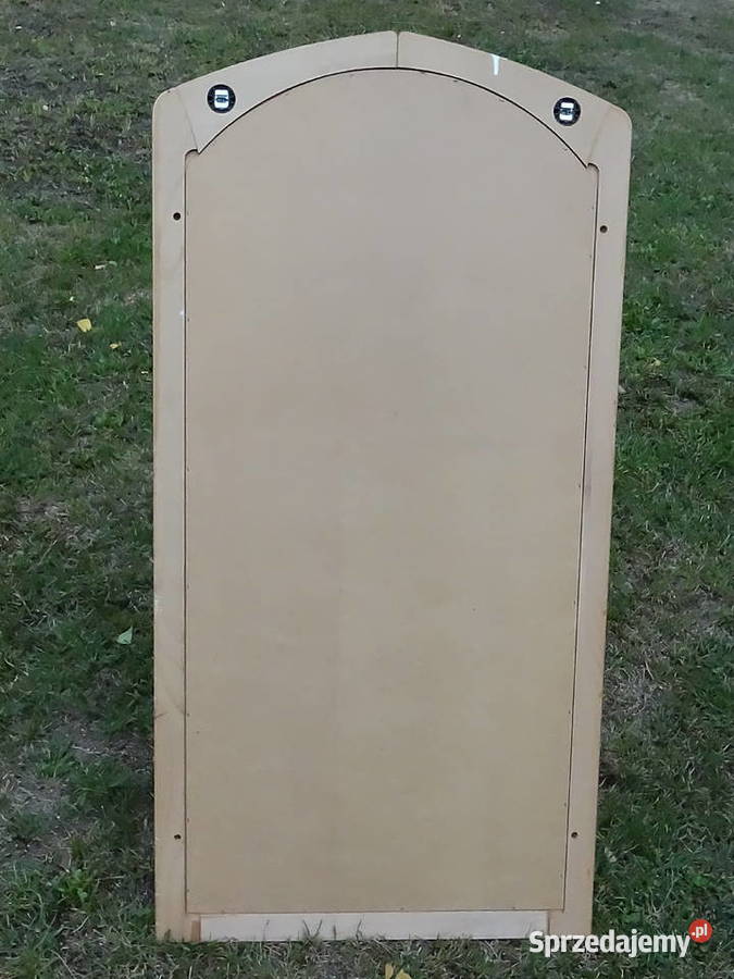 Duże lustro wiszące w drewnianej ramie 119x60 Biłgoraj