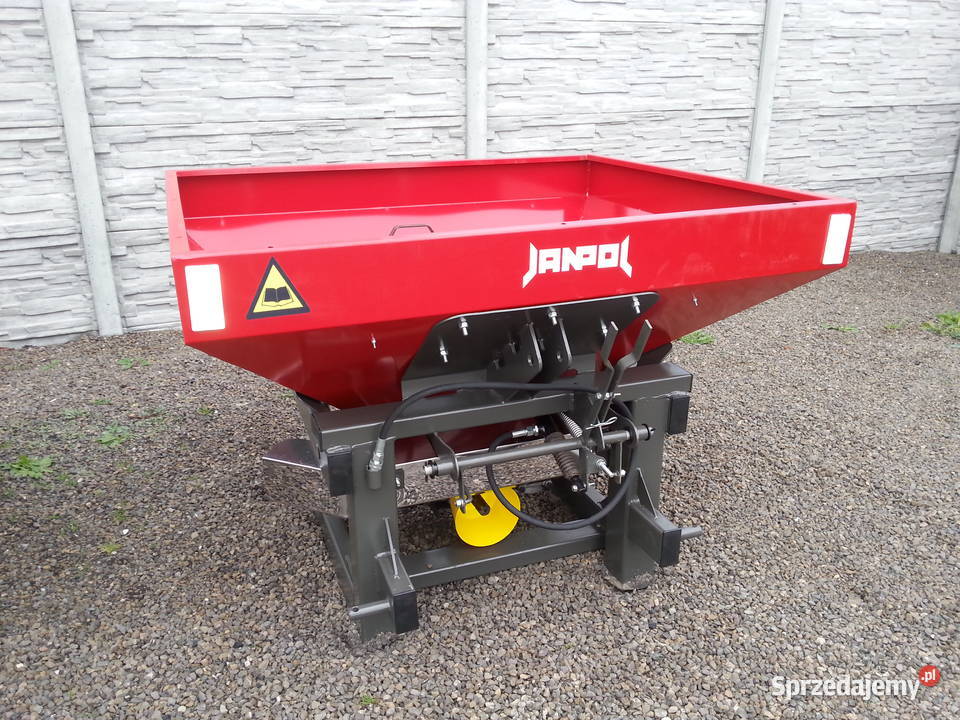 Hit Roku Rozsiewacz nawozu JANPOL Hydraulika Rozsiewacze nawozów Kielce sprzedam