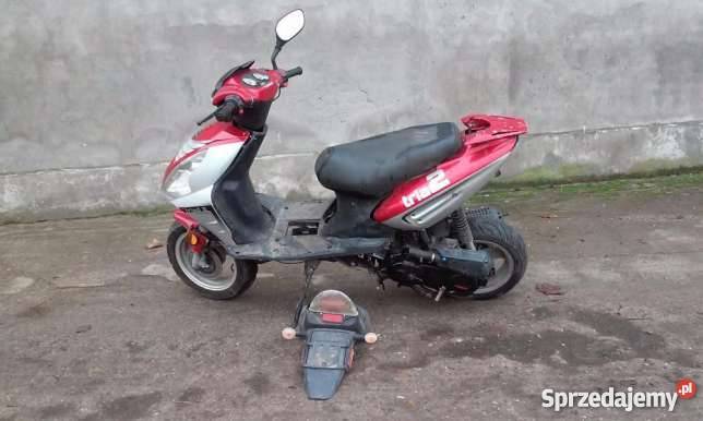 Skuter chiński 4t 50ccm Zipp triad 2 wszystkie Drezdenko