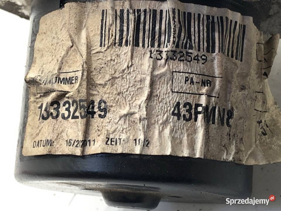 POMPA ABS OPEL INSIGNIA A 13332549 20 160 0817 Układ ABS i ESP sprzedam