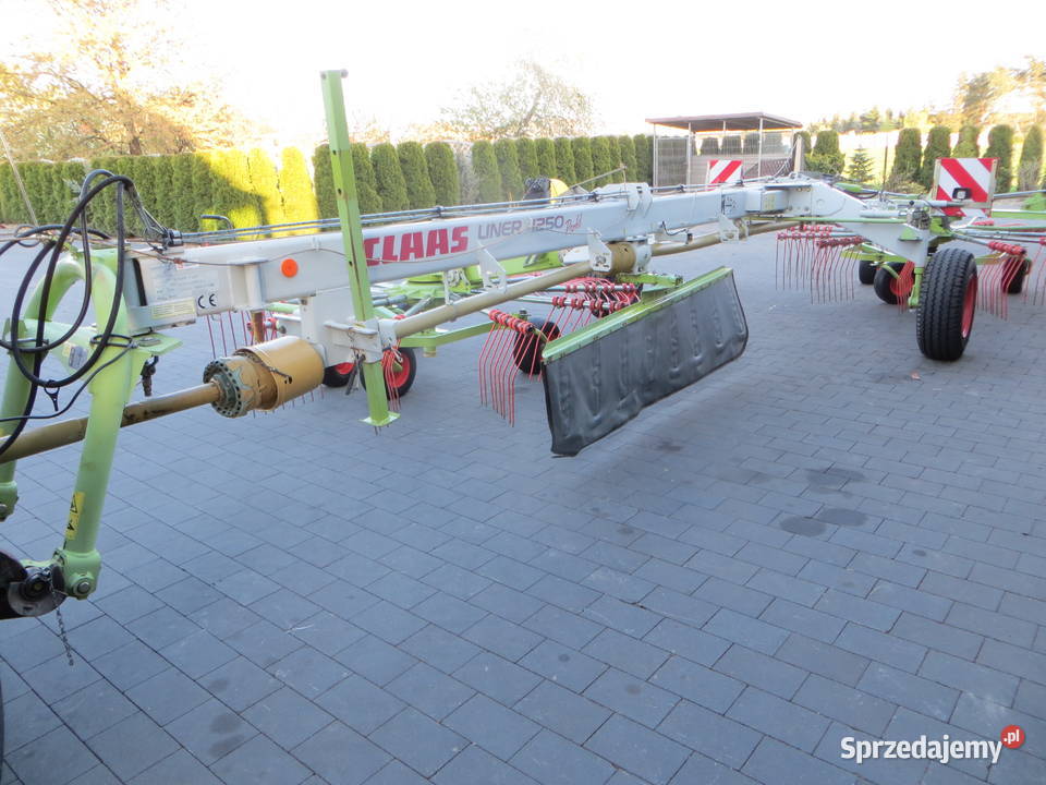 Zgrabiarka Claas Liner 1250 profil Cielcza