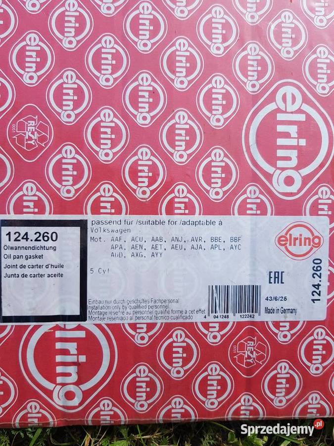 Volkswagen LT miska olejowa z uszczelką mazowieckie Warszawa