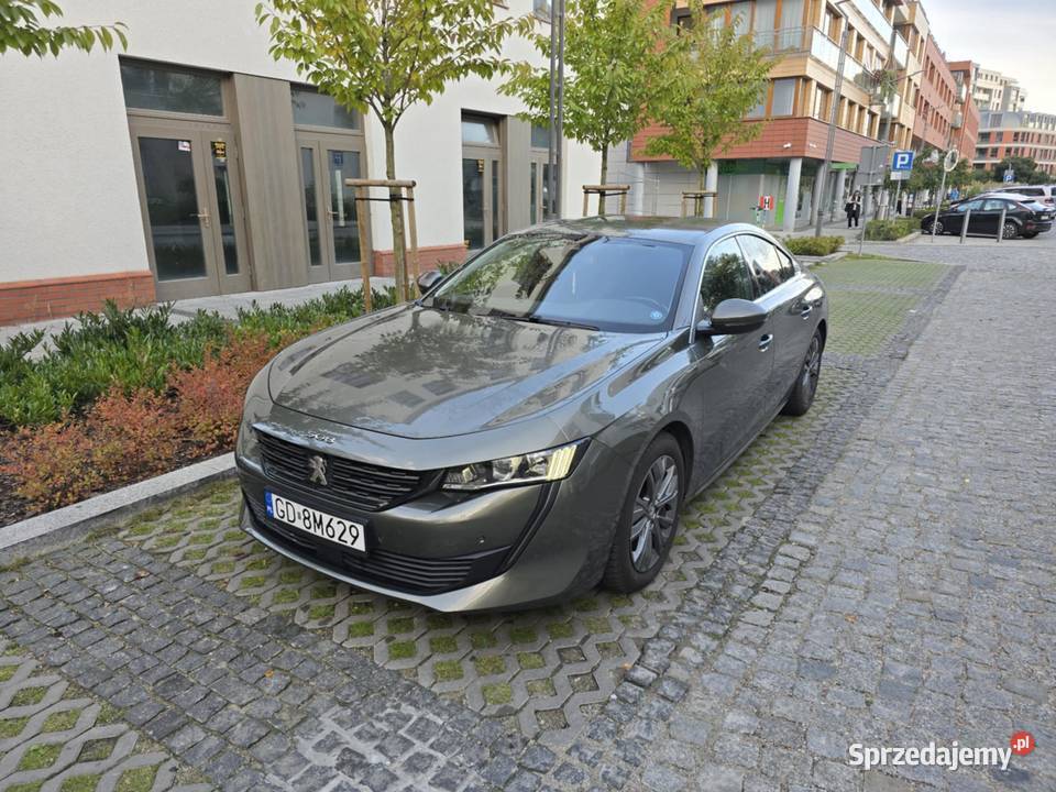 Peugeot 508 II bezwypadkowy z nową jednostką światła przeciwmgielne Gdańsk sprzedam