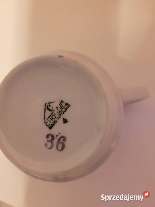 Zestaw Porcelany Vintage Chodzież Roman Pikasiak Porcelana i szkło
