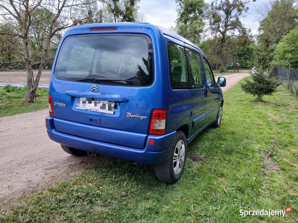 Citroen berlingo 16 hdi 5 osobowy warmińsko-mazurskie Morąg