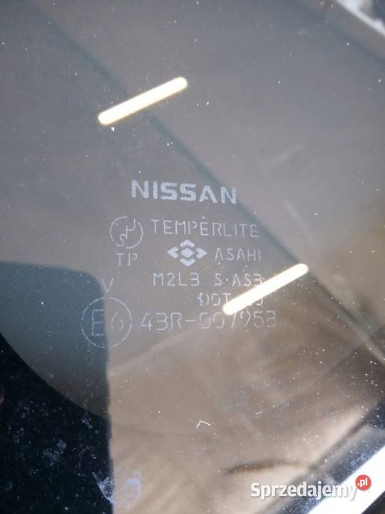 SZYBA KAROSERYJNA LEWA PRAWA NISSAN MURANO Z50 sprzedam