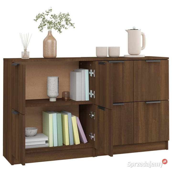 Komody 2 brązowy dąb 60x30x70 materiał Warszawa