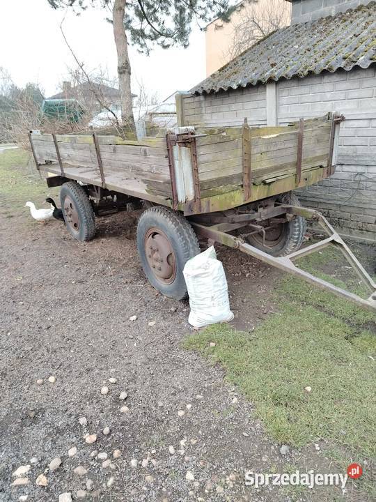 przyczepa sztywna uszkodzony śląskie Kościelec