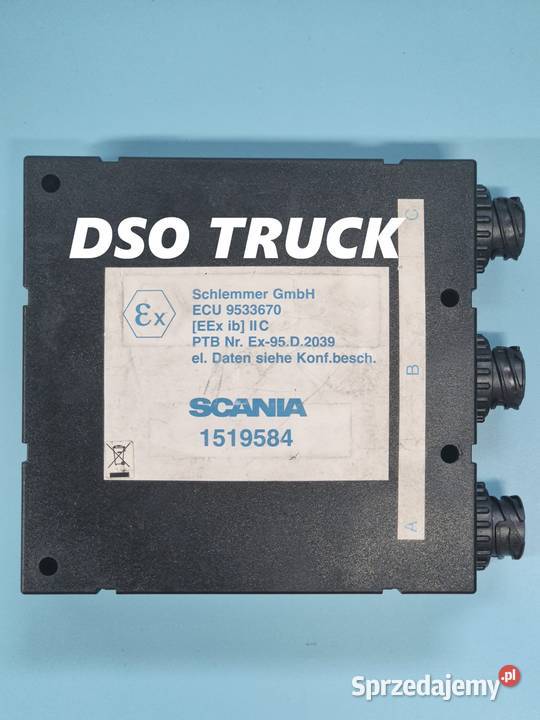 KASETA KOMPUTER STEROWNIK ECU SCANIA 1519584 ciężarowe Zawichost