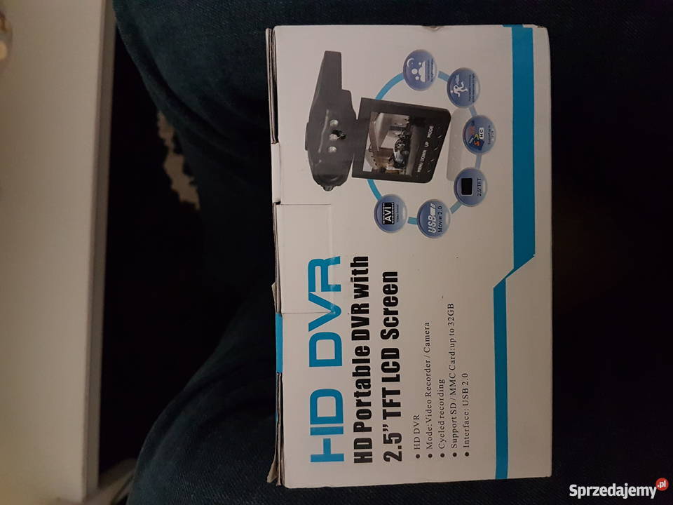 Kamera samochodowa rejestrator jazdy hd menu