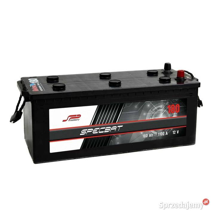 Akumulator SPECBAT 180Ah 1100A EN LEWY PLUS ciężarowe Warszawa