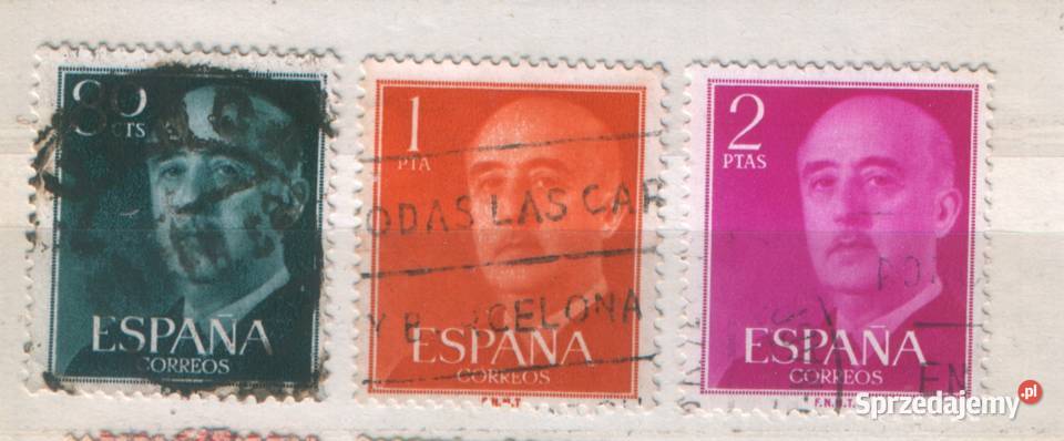 Zn Hiszpania Mi 1049 51 kas 1955 śląskie Gliwice