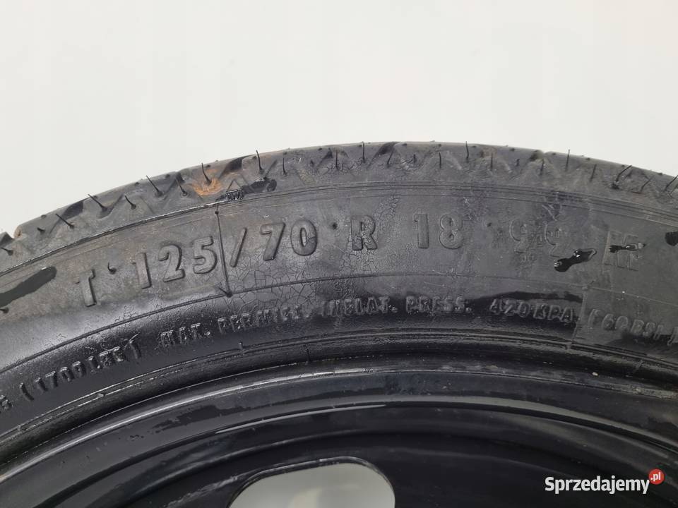 KOŁO ZAPASOWE DOJAZDOWE Audi Seat Vw Golf VI Chełm