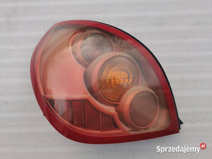 Lampa Lewy Tył Tylna Lewa Nissan Almera N16 Lift Oświetlenie Oświetlenie