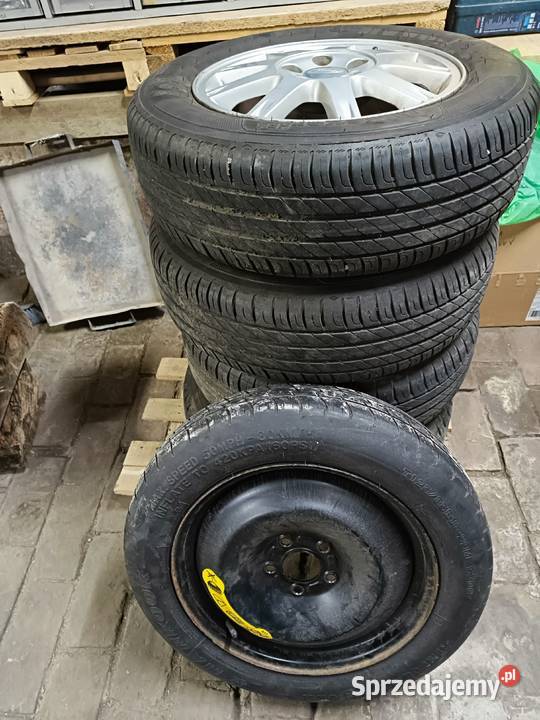 Alufelgi Ford z oponami letnimi sprzedam