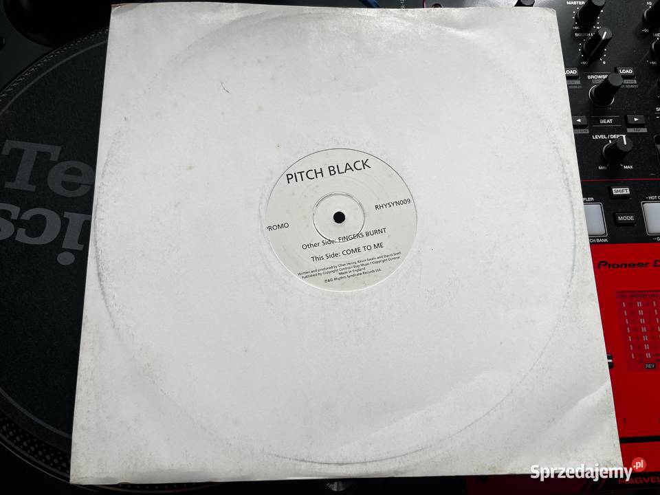 Pitch Black Fingers Burnt Progressive House Płyty i kasety Błażejowice