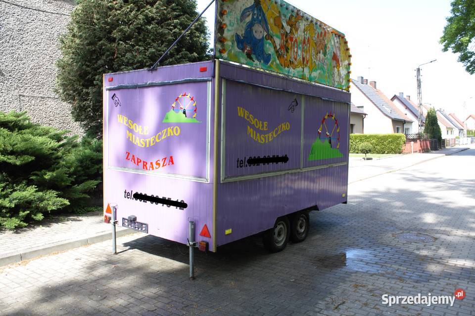 Przyczepa Wesołe Miasteczko Kiosk Gastronomia Kędzierzyn-Koźle