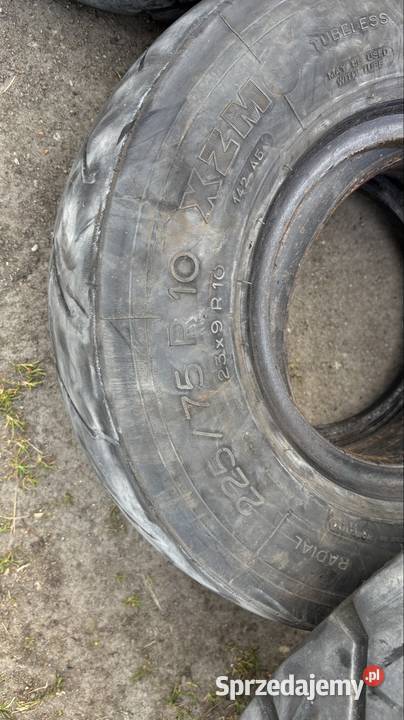 Linde H30 H35 zestaw opon pneumatycznych 27x1012 Koziegłowy sprzedam