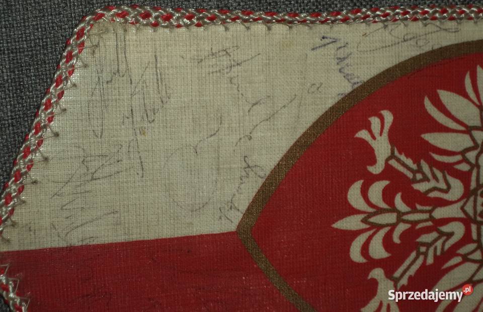 Autograf Piłkarska Reprezentacja Polski Piłka śląskie Piekary Śląskie