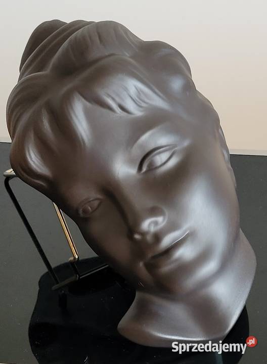 Kolekcjonerska ceramiczna maska relief model Kraków sprzedam