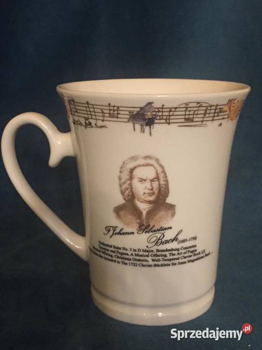 Kubki ze znanymi wszechczasów Mozart Bach Warszawa
