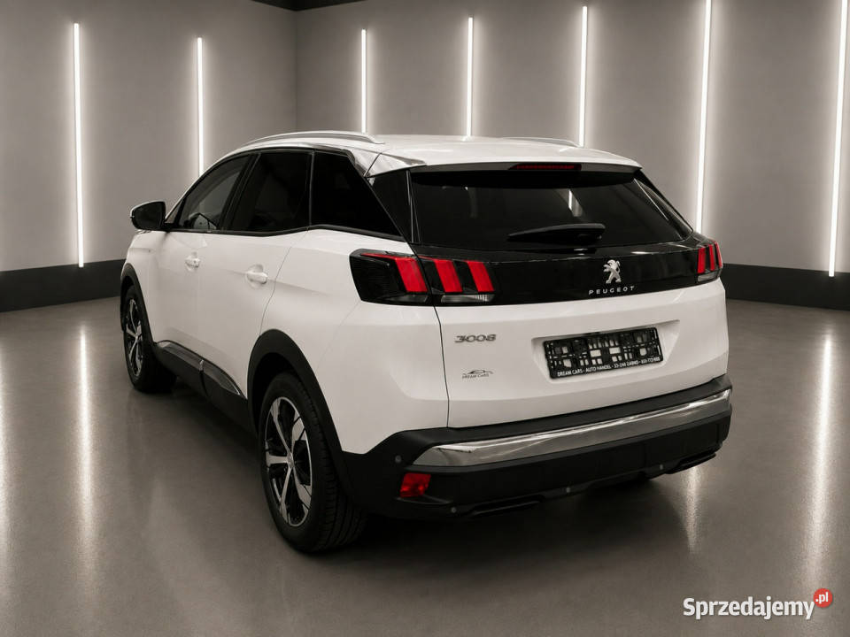 Peugeot 3008 16 benzynaautomatnawigacjafull czujnik parkowania Żabno