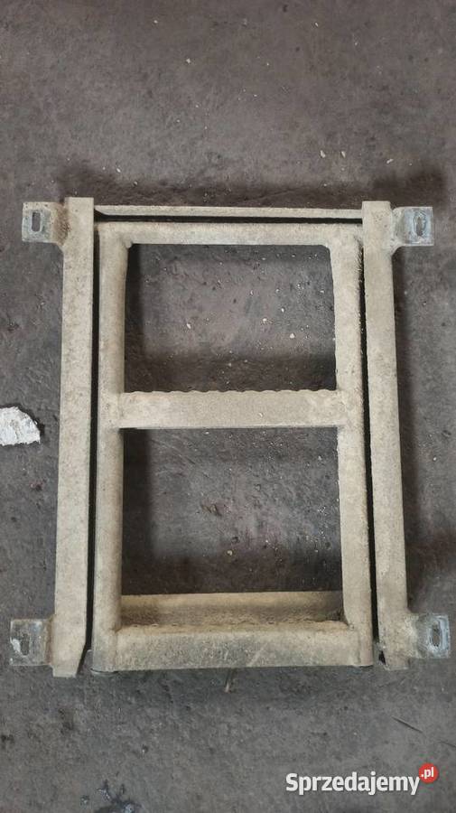 Drabinka podest stopień do kontenera chłodni