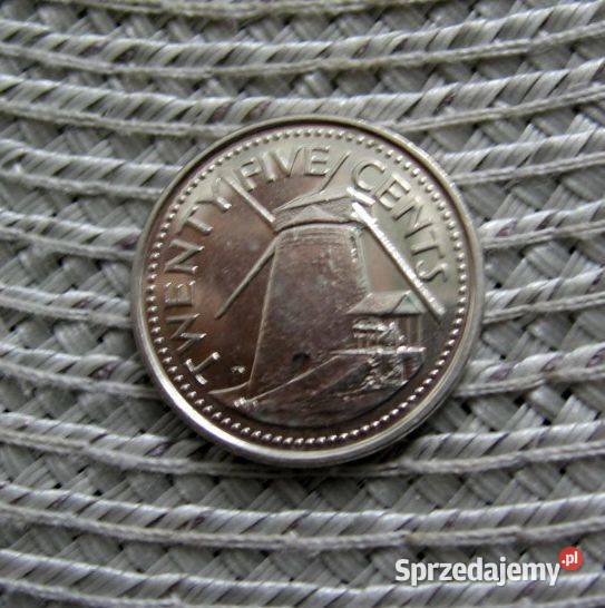 Barbados 25 Cent 2008r Kalisz