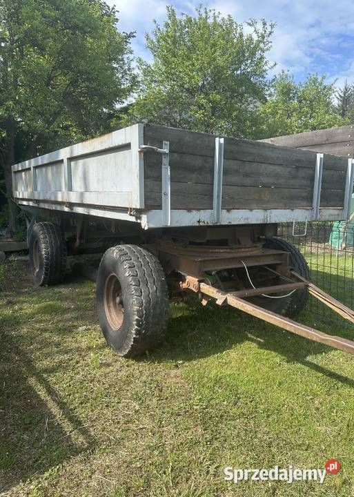 Przyczepa Wywrotka BSS 8 ton Czeszka Przyczepy rolnicze Międzylesie