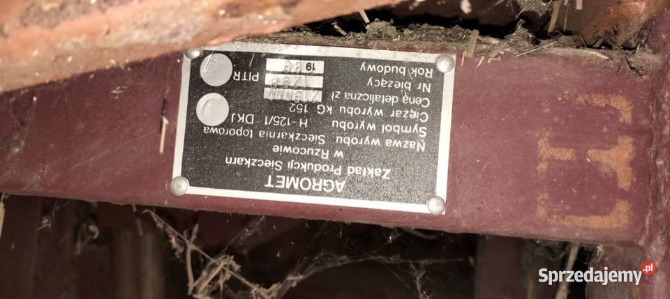 Sieczkarnia Agromet Pozostałe świętokrzyskie Mójcza