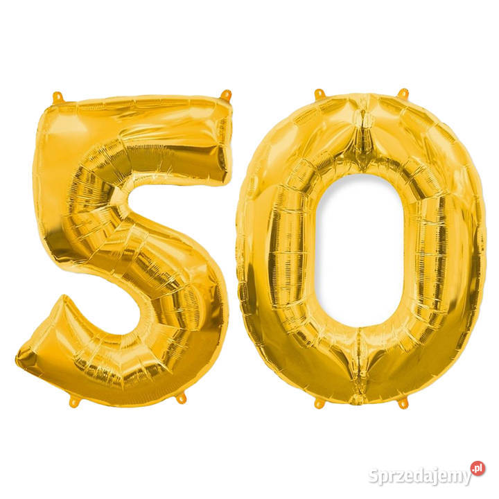 Zestaw dekoracji na 50 urodziny baner imię sprzedam