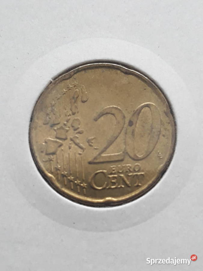 20 Eurocentów Belgia 2004 r Konin