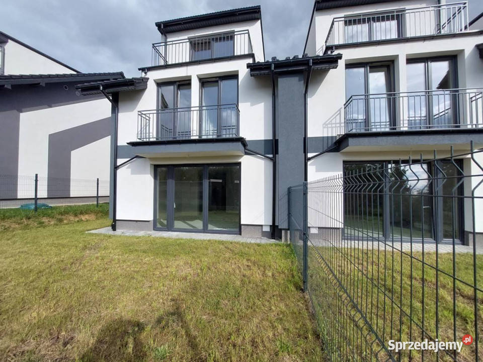 Nowy dom szeregowy 5 pokoi garaż ogródek małopolskie
