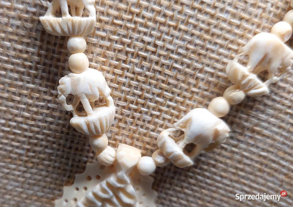 Naszyjnik ze słoniami Lublin