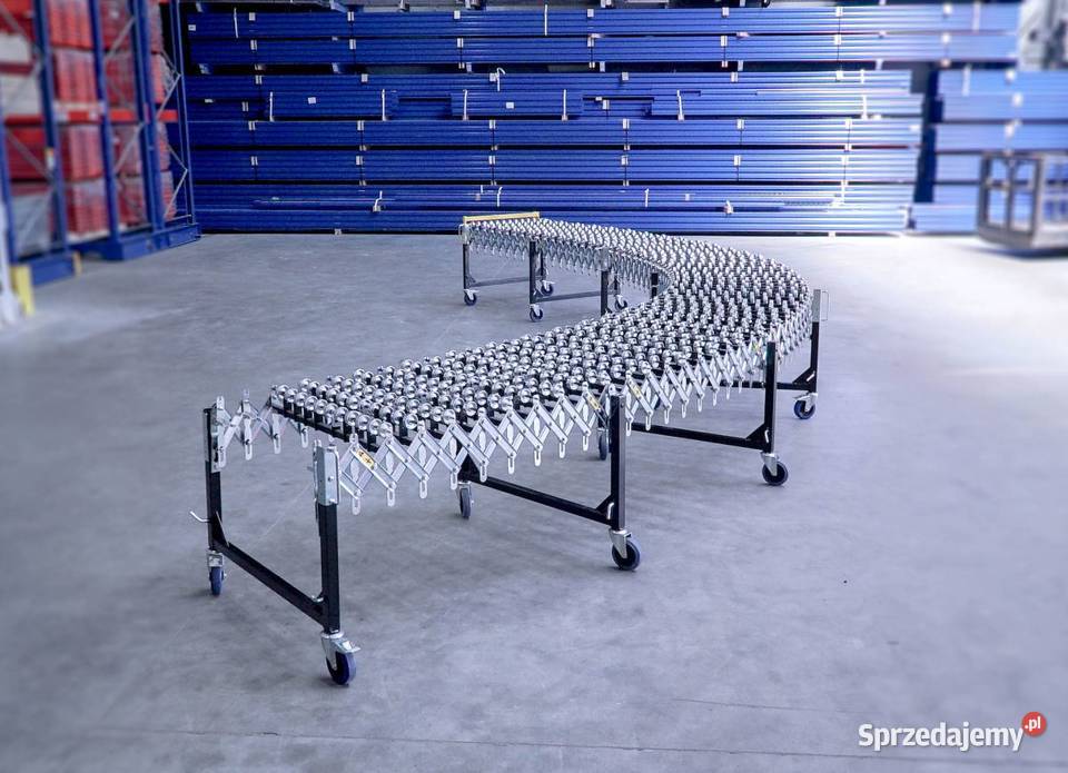 Przenośnik rolkowy grawitacyjny szer 610 i 760mm Chojnice